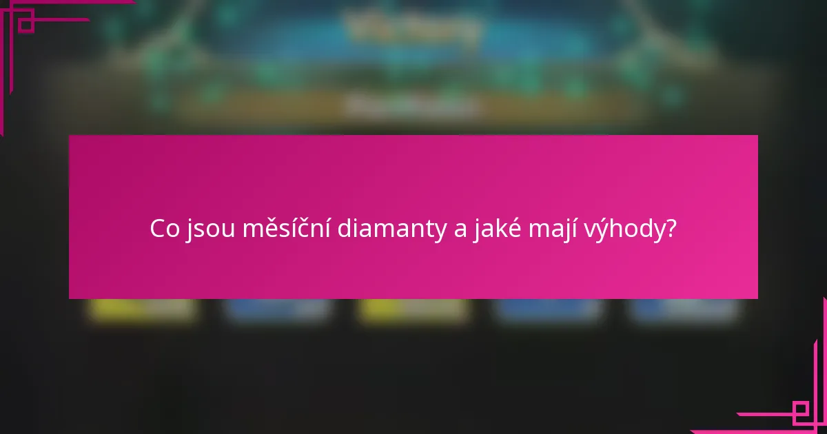 Co jsou měsíční diamanty a jaké mají výhody?