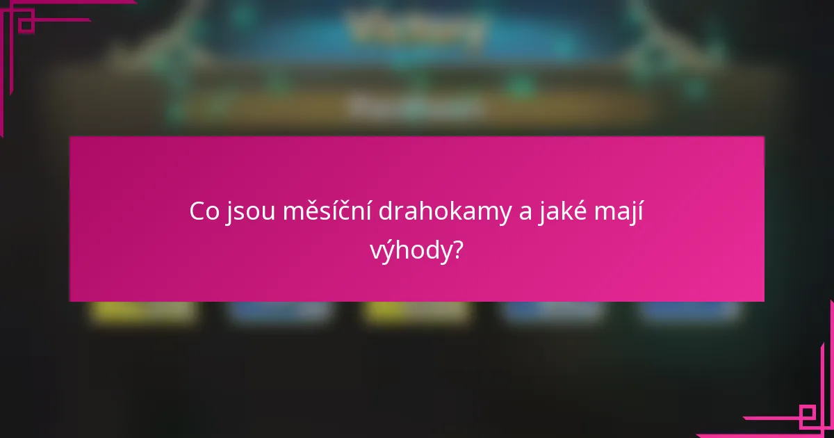 Co jsou měsíční drahokamy a jaké mají výhody?